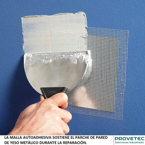 Parche Fibra de Vidrio reparación pared